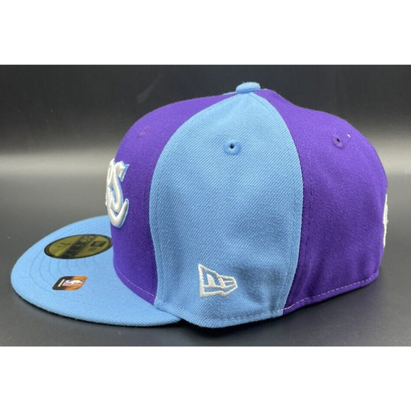 New Era Los Angeles‎ Lakers NBA City Edition 59Fifty Fitted Hat /Cap Size 7-1/4 - Picture 4 of 5